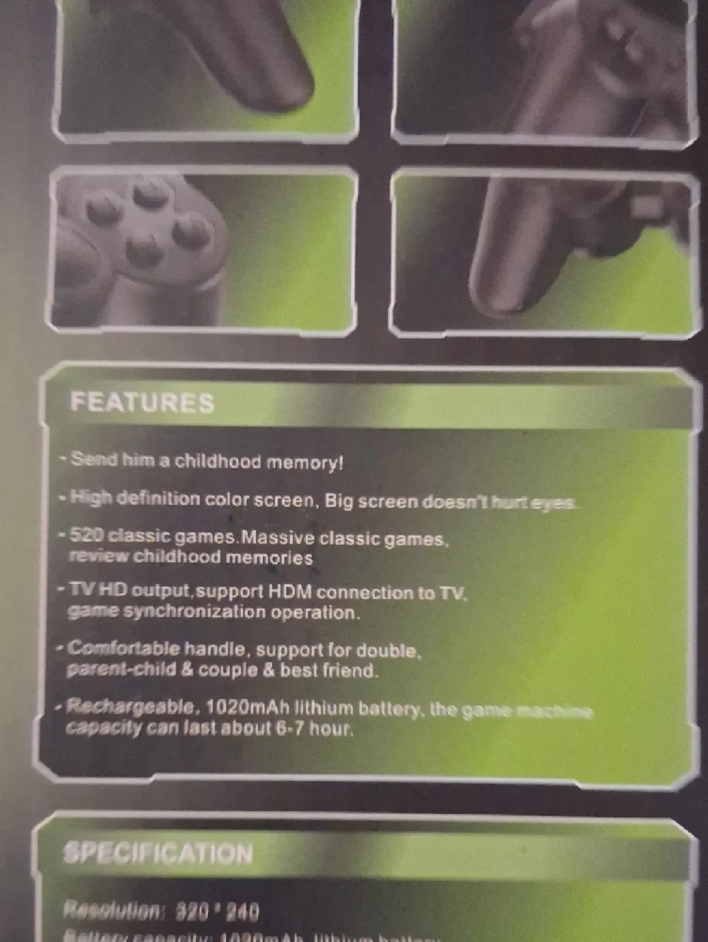 Black Controller Gamepad - Digital Game Player